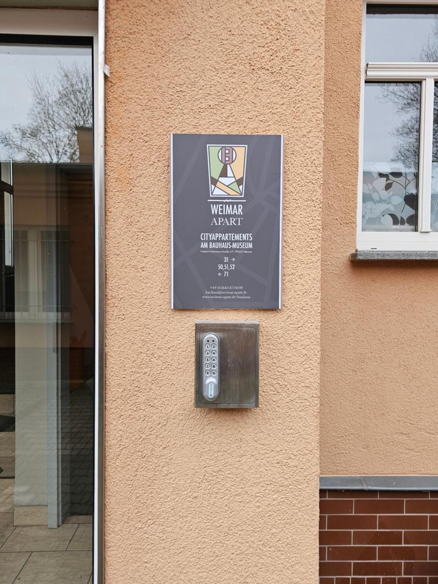 Cityappartement Am Bauhaus-Museum Weimar  Zewnętrze zdjęcie